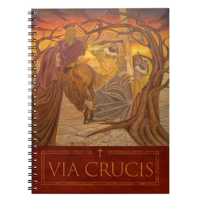 Via Crucis Anteckningsbok (Framsidan)