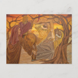 Via crucis helg vykort