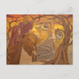 Via crucis helg vykort