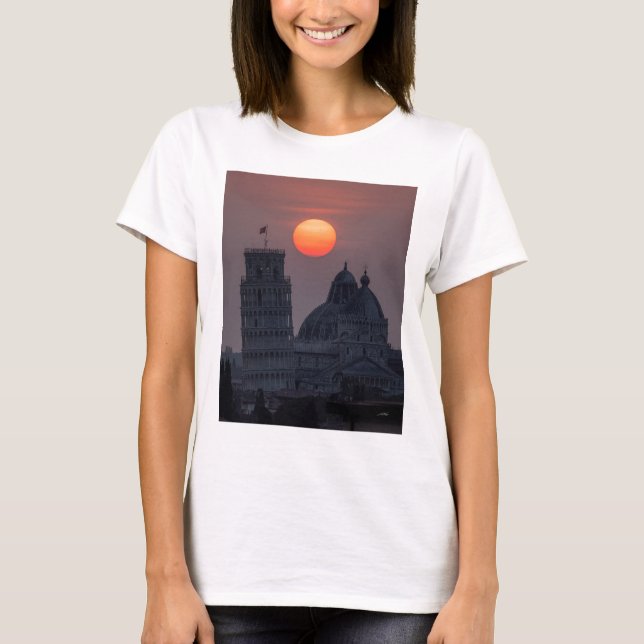 Via Duomo 15c Abbadia Cerreto T Shirt (Framsida)