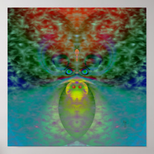 Via Fog IT Peers (12 x 12) Art Print Poster