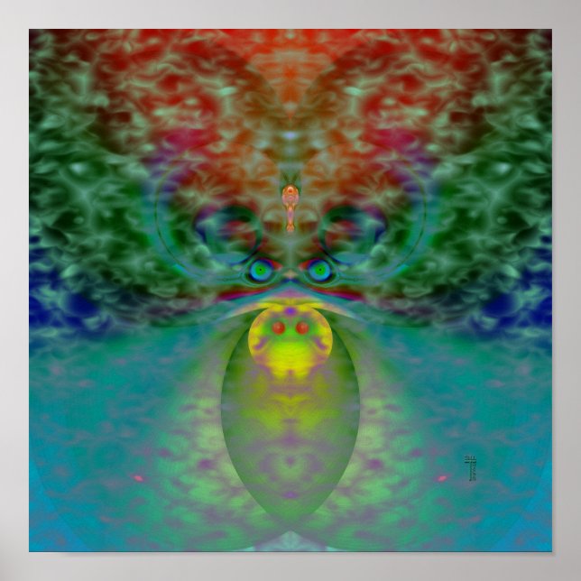 Via Fog IT Peers (12 x 12) Art Print Poster (Framsidan)