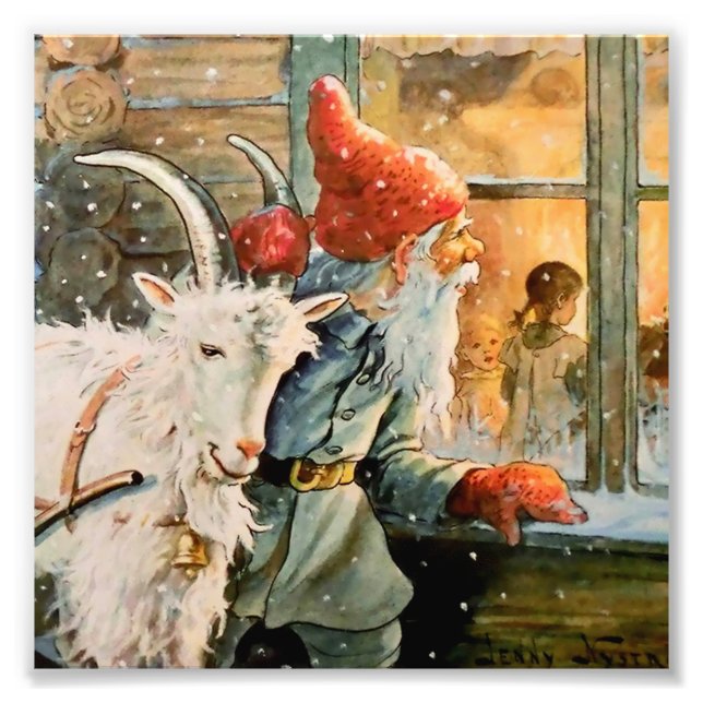 "Via fönstret" av Jenny Nystrom Fototryck (Framsidan)