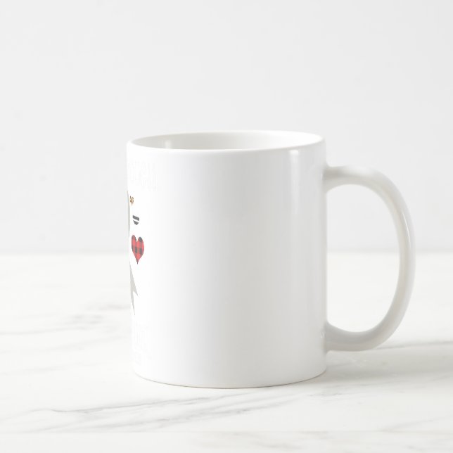 Via Hitta en bock Dyslexia Awareness Ribbon Buff Kaffemugg (Höger)