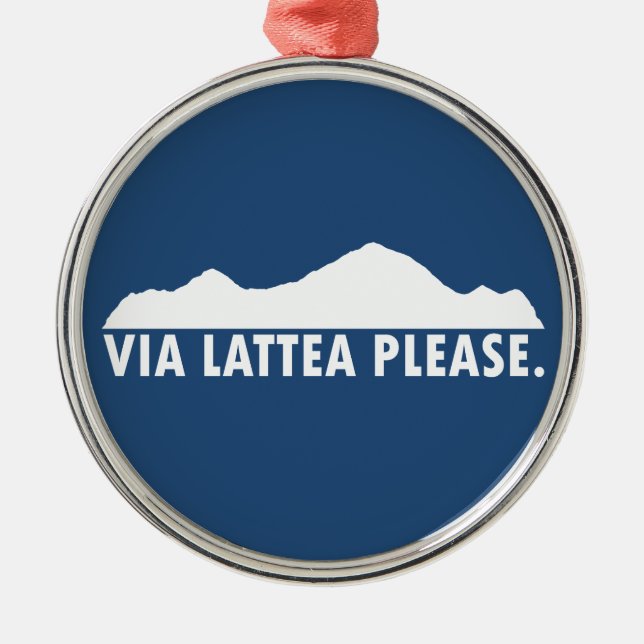 Via Lattea Please Julgransprydnad Metall (Framsidan)