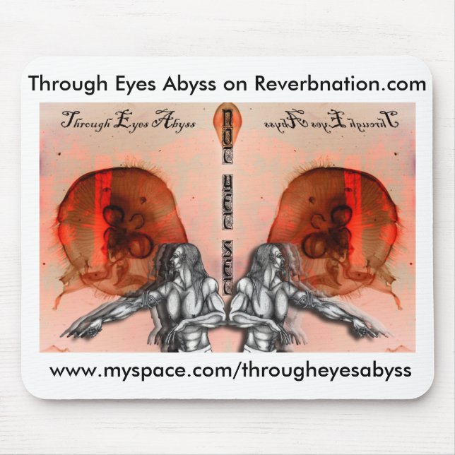 "Via Ögon Abyss" Merch Musmatta (Framsidan)