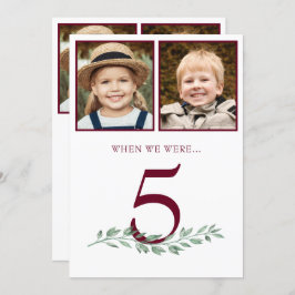 Via Years Foton Tillfälle Bord # Signs Inbjudningar