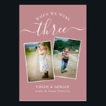 Via Years Modern, par Photo Bröllop Modern Bordsnummer<br><div class="desc">Kom ihåg och ha lite roligt med bordsnumren för bröllopsmottagning. Dessa eleganter, enkla bordsnummer, du kan välja att inkludera ett foto av bruden och brudgummen i samma ålder som bordsnumret, brudgummen och brudgummen namn och bröllop. Bakgrunden till färg är dammig rosa med vit text, men dessa kan ändras till vilken...</div>