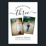 Via Years Modern, par Photo Bröllop Modern Bordsnummer<br><div class="desc">Kom ihåg och ha lite roligt med bordsnumren för bröllopsmottagning. Dessa eleganter, enkla bordsnummer, du kan välja att inkludera ett foto av bruden och brudgummen i samma ålder som bordsnumret, brudgummen och brudgummen namn och bröllop. Bakgrunden färg är klassisk vit med svart text, men dessa kan ändras till vilken färg...</div>