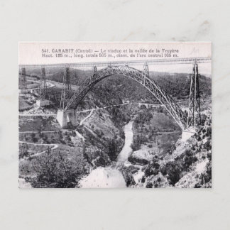 Viaduc de Garabit Vintage Vykort