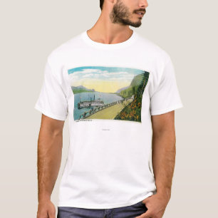 Viaduct nära Multnomah nedgångar, Columbia River Tee Shirt