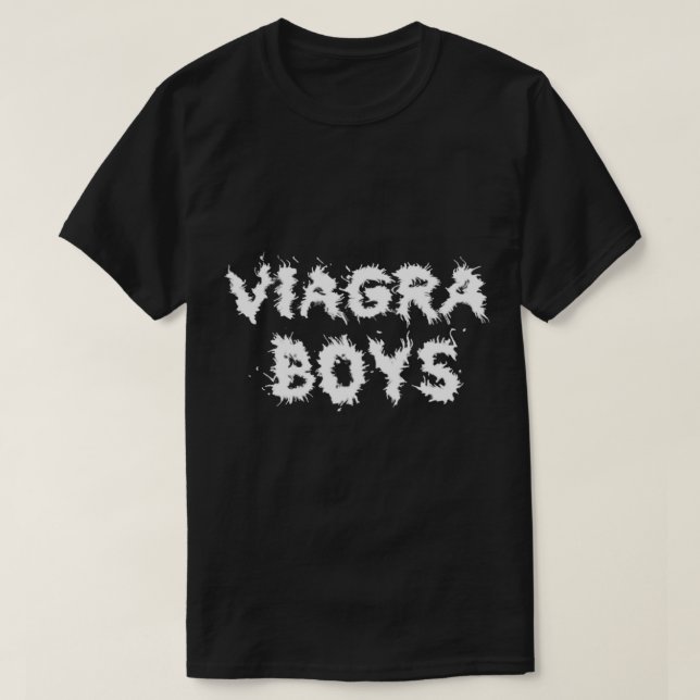 Viagra Boys Band Logotyp Classic T-Shirt (Design framsida)