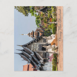 Viaharn i Wat Chedi Luang, Chiang Mai, Thailand Helg Vykort
