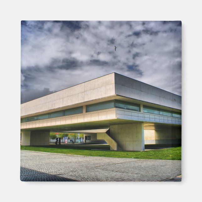 Viana do Castelo kommun Bibliotek Magnet (Framsidan)