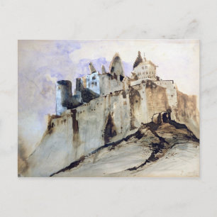 Vianden Chateau, 1871 Vykort