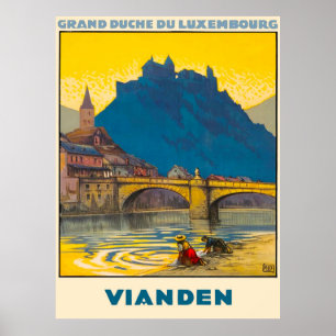 Vianden, Luxemburg Poster