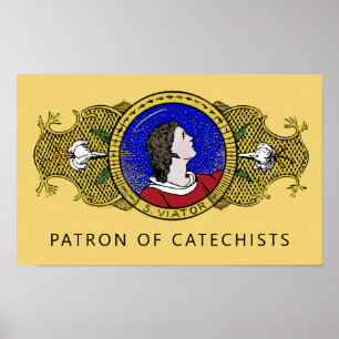 Viator of Lyon the Catechist (LD 001) Poster