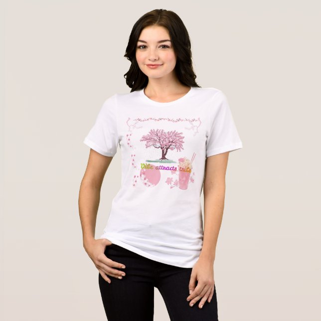 Vib attraherar stam t shirt (Framsida Full)