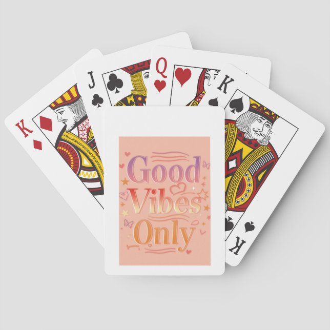 Vibbar för en bra dag casinokort (Baksidan)
