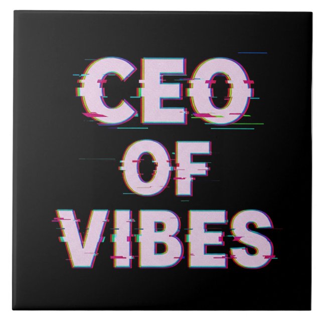 VIBE CEO PROTOCOL - Reality Glitch (Instant Aura U Kakelplatta (Framsidan)