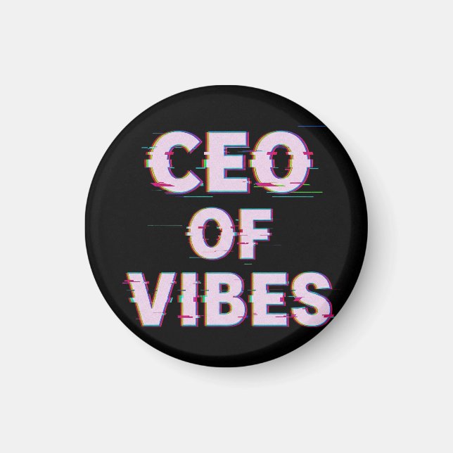 VIBE CEO PROTOCOL - Reality Glitch (Instant Aura U Magnet (Framsidan)