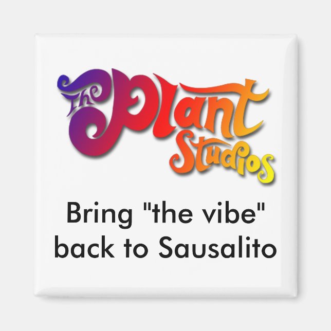 "vibe" magnet (Framsidan)