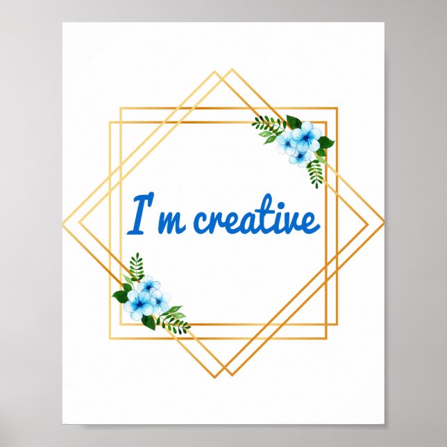 Vibe ord för livet och kärlek poster (Framsidan)