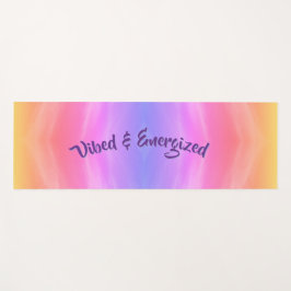 Vibed & Energized Yoga Mat