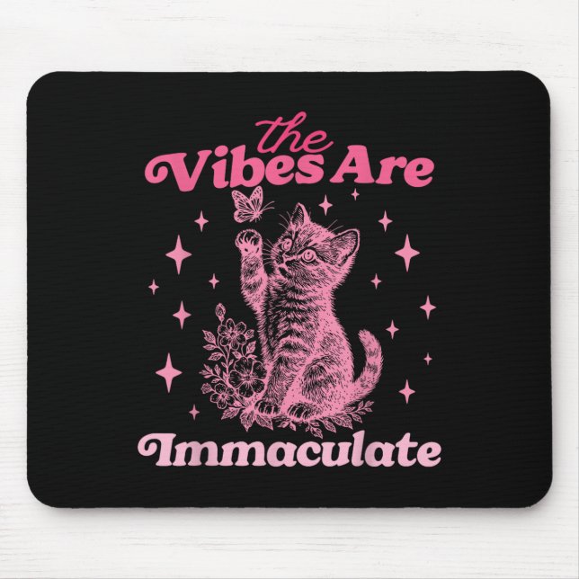 Vibes är oöverträffad design musmatta (Framsidan)