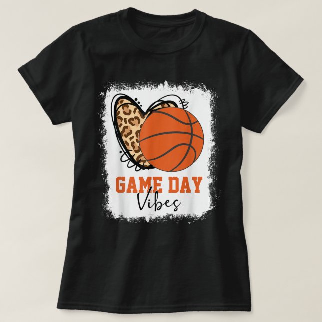 Vibes Basketball Mamma T Shirt (Design framsida)
