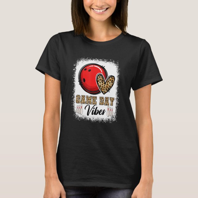 Vibes Bowling Mamma Game D T Shirt (Framsida)