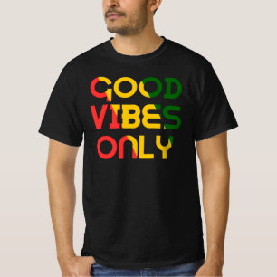 Vibes Bra Only Rasta Reggae Roots T Shirt