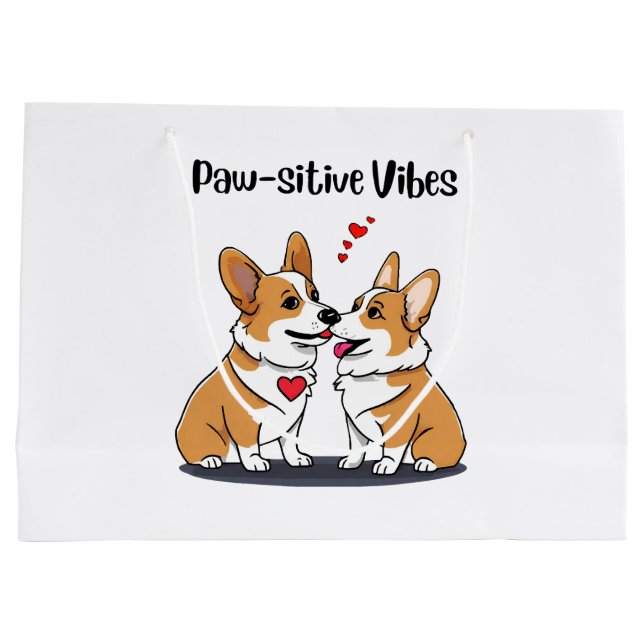Vibes Corgis i kärlek (Baksidan)