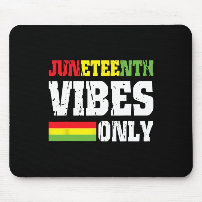 Vibes Endast den 19 juni 1865 Firar Black History  Musmatta (Framsidan)