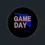 Vibes Fall Tailgate i Florida Footll Game Day Knapp<br><div class="desc">Vibes Fall Tailgate i Florida Footll Game Day</div>