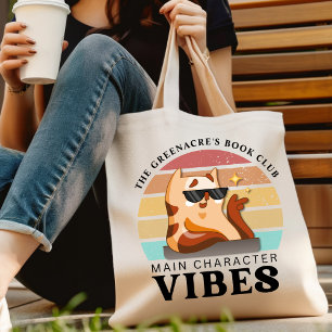Vibes, huvudtecken för Namn vid bok Klubb Tygkasse