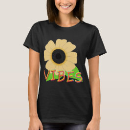 Vibes i Sun Flower T Shirt