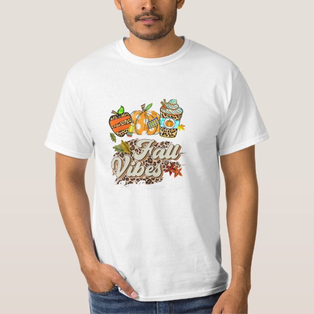Vibes that Teacher Life Apple T Shirt (Framsida)