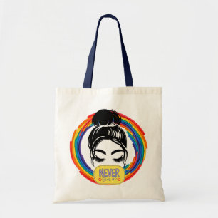 Vibes Tote Bag - Aldrig Ge Up Tygkasse