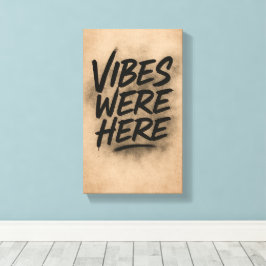 Vibes Var Här Väggkonst Canvas