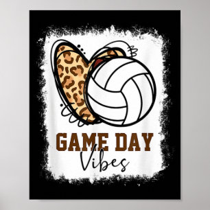 Vibes Volleyball Mamma Poster