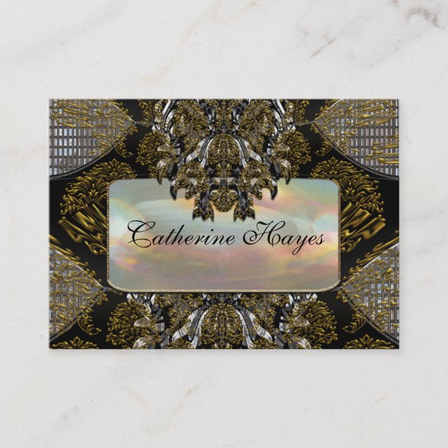 Vibetto 2,5" elegant professionell visitkort (Framsida)