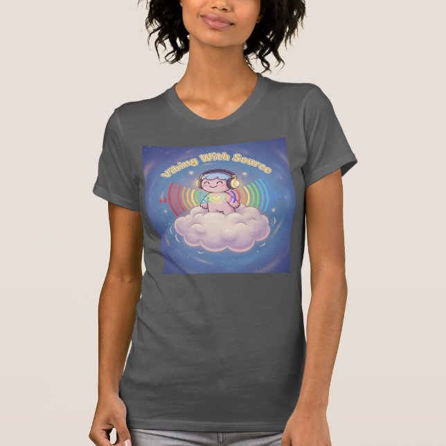 Vibing With Source — Stäm In I Kärlek T Shirt (Framsida)