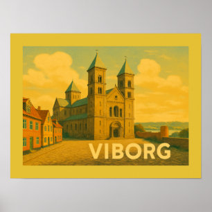 Viborg Danmark Domkyrka Poster