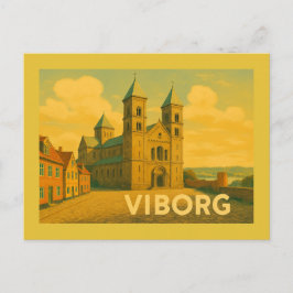Viborg Danmark Domkyrka Vykort