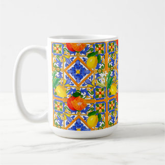 Vibran Mediterranean lemon Mug Kaffemugg