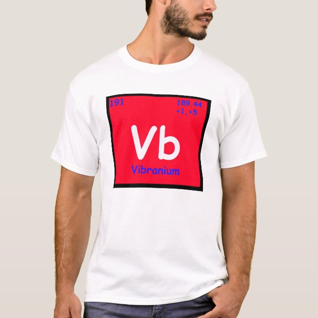 Vibranium T-shirt (Framsida)