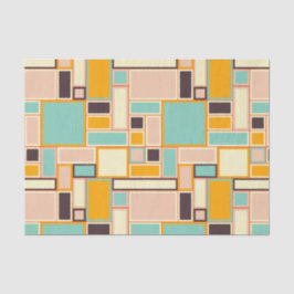 Vibrant abstract pattern with rectangles
