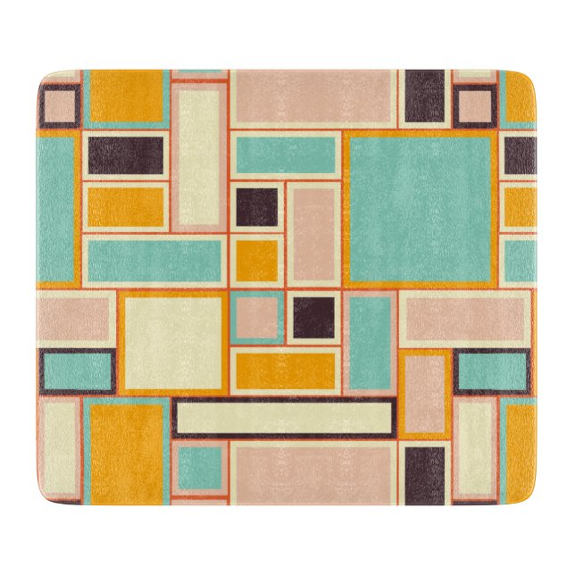 Vibrant abstract pattern with rectangles (Framsidan)