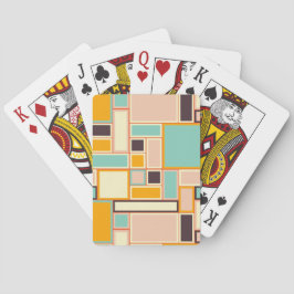 Vibrant abstract pattern with rectangles casinokort